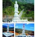 Stone Kwan-Yin Buddha Statue